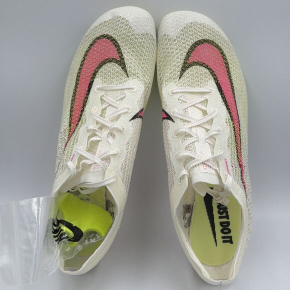 Nike Air Zoom Victory Sail Fierce Pink Track Spikes CD4385-101 Men\'s Size 12 main image 5